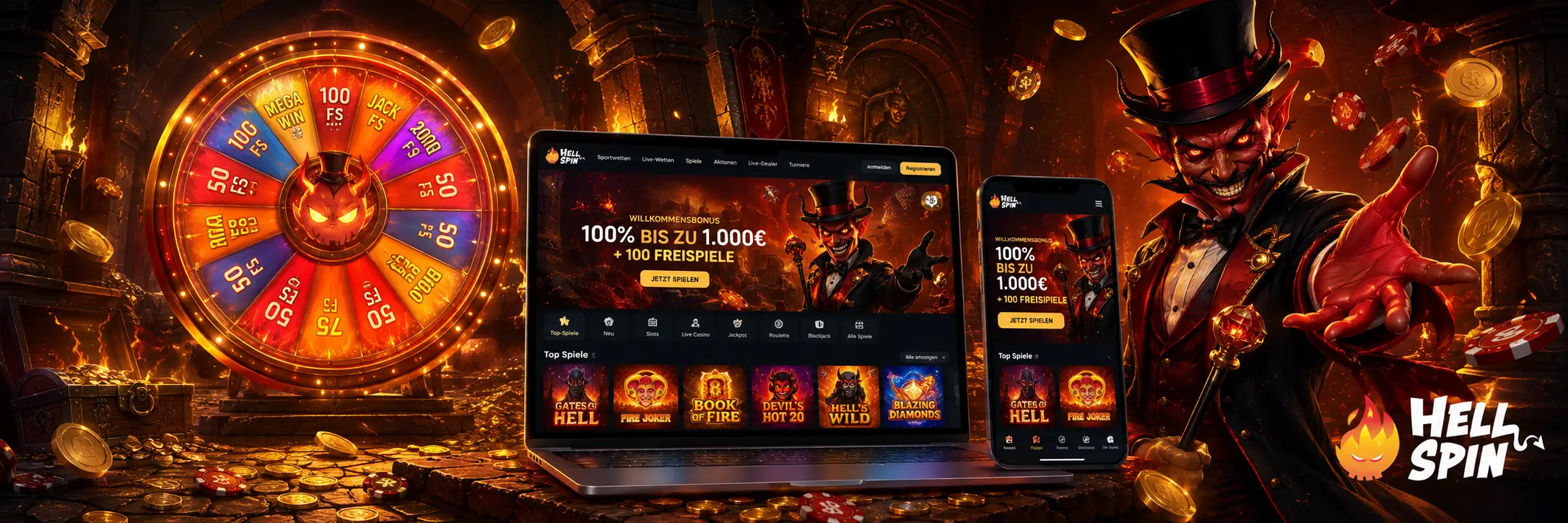 HellSpin Mobile Erfahrung und Apps